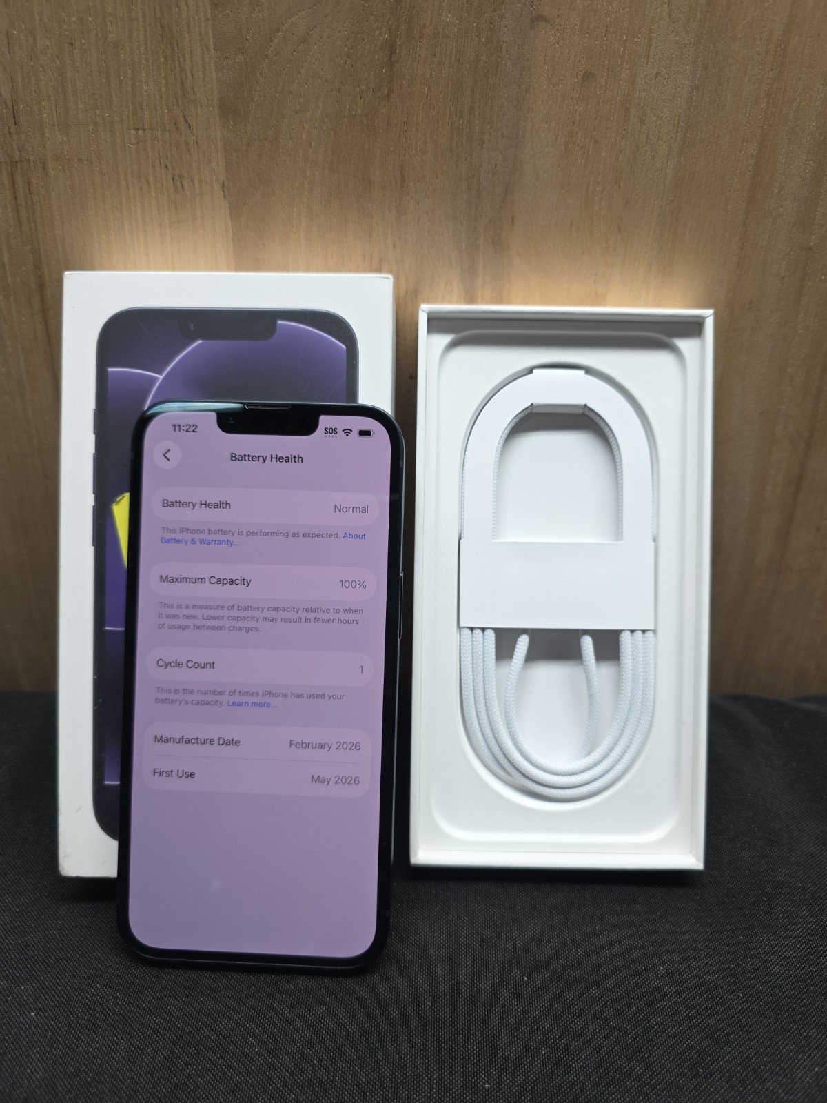 Apple iPhone 17e – Model A3575 – Verizon – 1 Bat Cycles