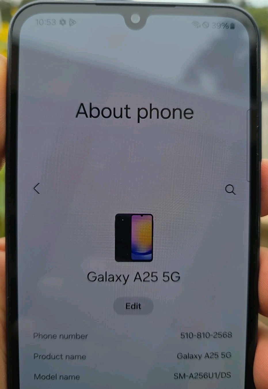 Galaxy A25 5G Dual Sim 128GB Blue SM-A256E/DS (Unlocked) Fully Functional DG7426