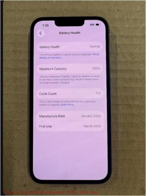Apple iPhone 16e 128GB Black UNKNOWN CARRIER SEE DETAILS