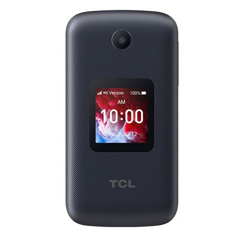 TCL Flip Pro 4G LTE Basic Flip VERIZON PREPAID (4056SPP)(Slate Gray)