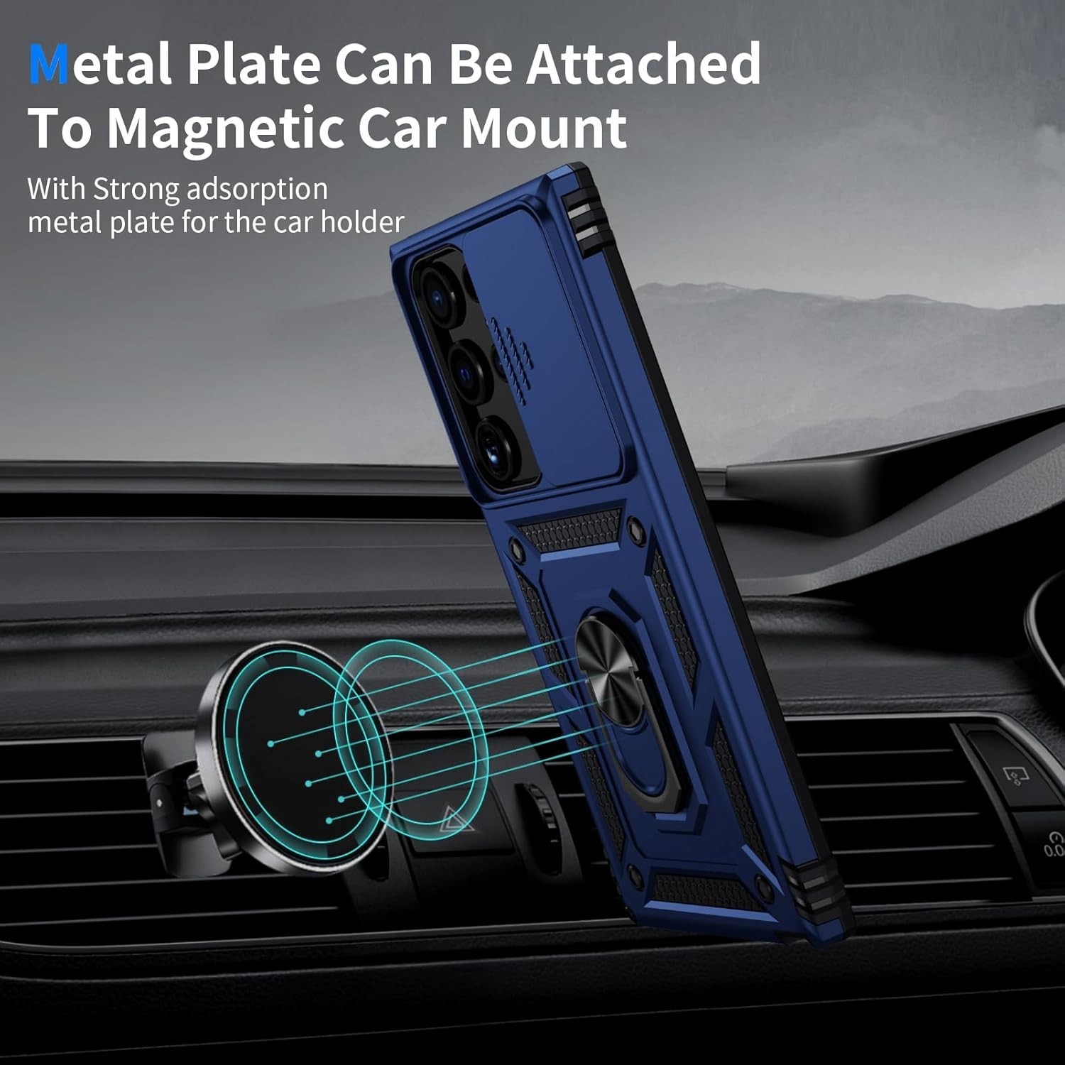 For Samsung Galaxy S25 Ultra Case with 10FT Military GradeShock Proof Protection