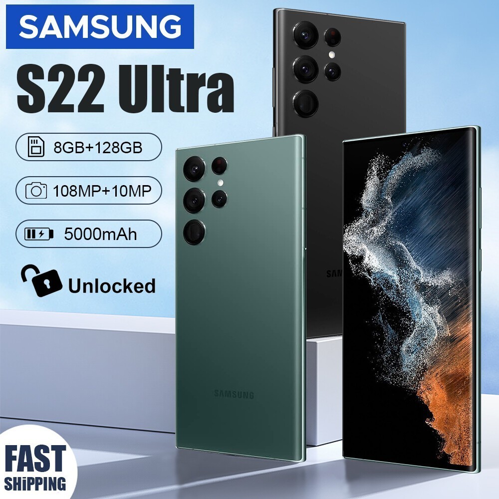 NEW SAMSUNG GALAXY S22 ULTRA 5G Unlocked 128GB 256GB 512GB 2 YEAR WARRANTY