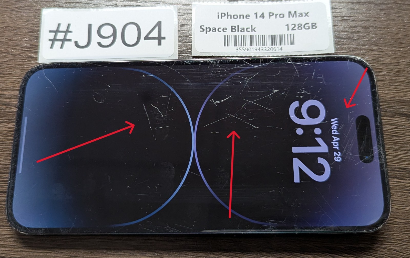 Apple iPhone 14 Pro Max 128GB BLACK – AT&T ONLY – Read Seller Notes