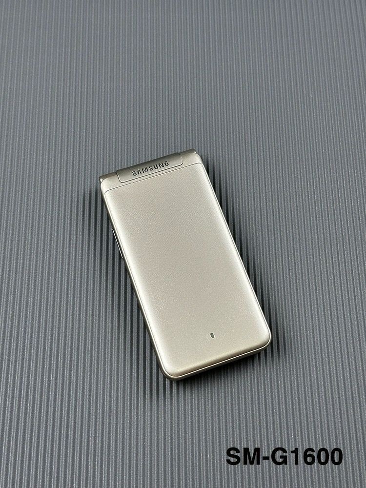 Unlocked Samsung Galaxy Folder 2 G1600 Dual SIM Flip SmartPhone OPEN BOX GOLD US