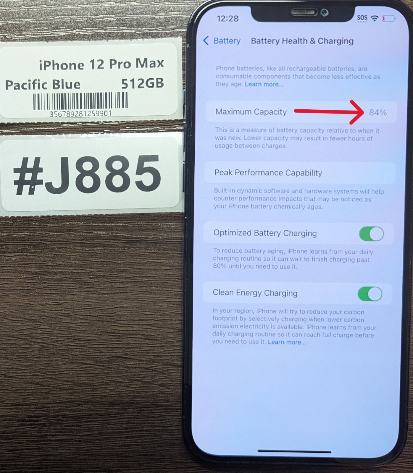 Apple iPhone 12 Pro Max 512GB Blue (Unlocked) – Read Seller Notes