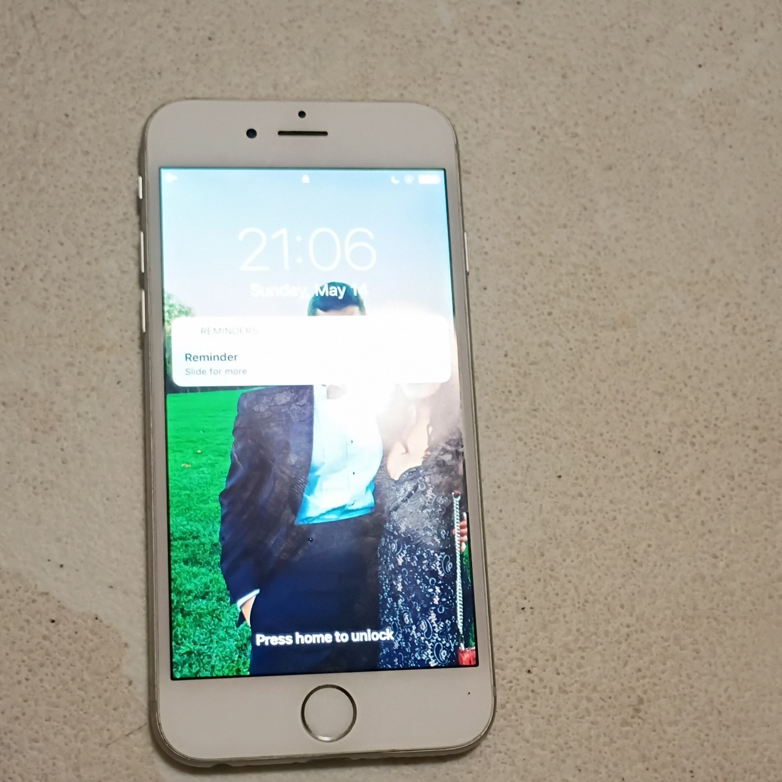 Apple iPhone 6 16GB Silver 4.7in GSM Single SIM iOS A1549 Used