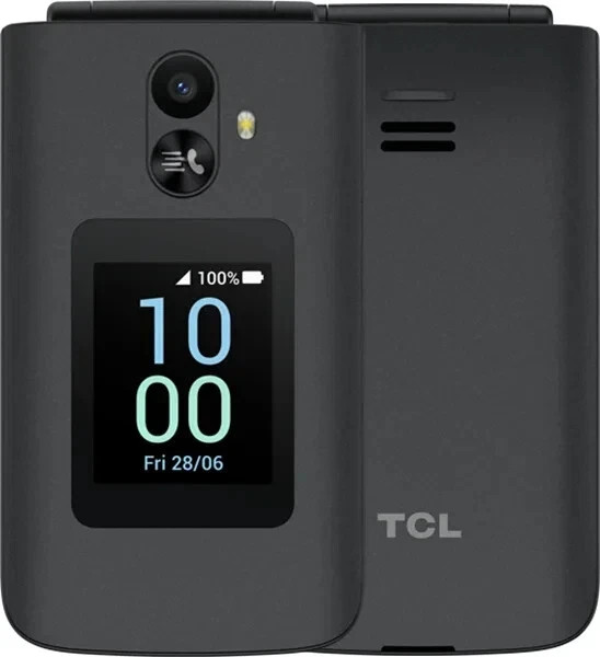 TCL FLIP3 – 16GB – Verizon Flip Phone – Stone Gray (Verizon Prepaid)