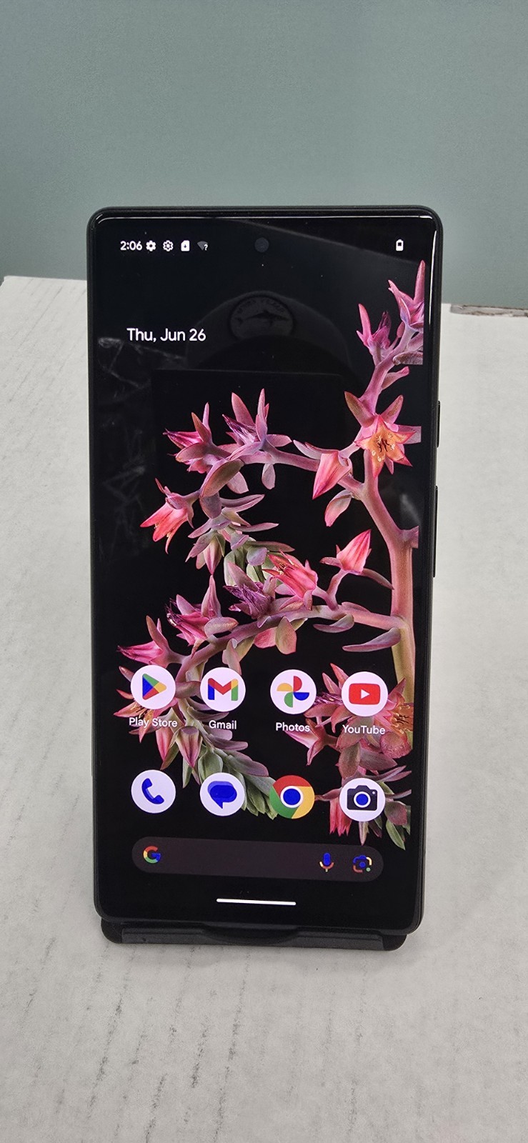 Google Pixel 6 – 128 GB – Stormy Black (Unlocked)