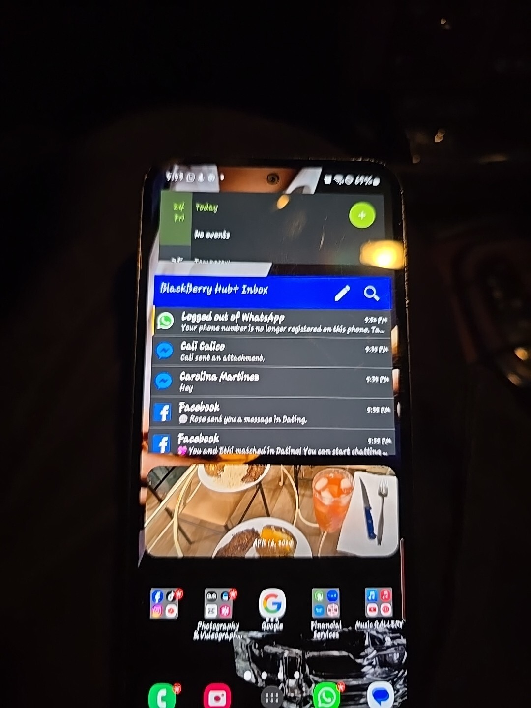 Samsung Galaxy A54 5G With TikTok And CapCut Installed SD Card Slot