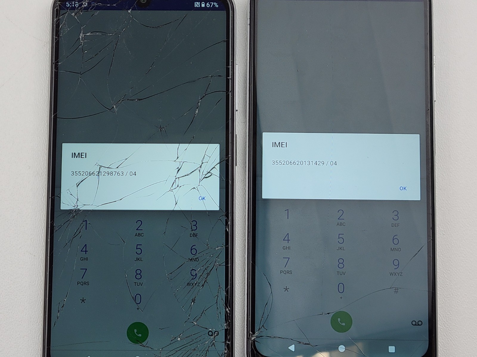 (5x) Cricket Icon 6 (SL219C) 64GB (Cricket Wireless) – CRACKED – Clean IMEIs