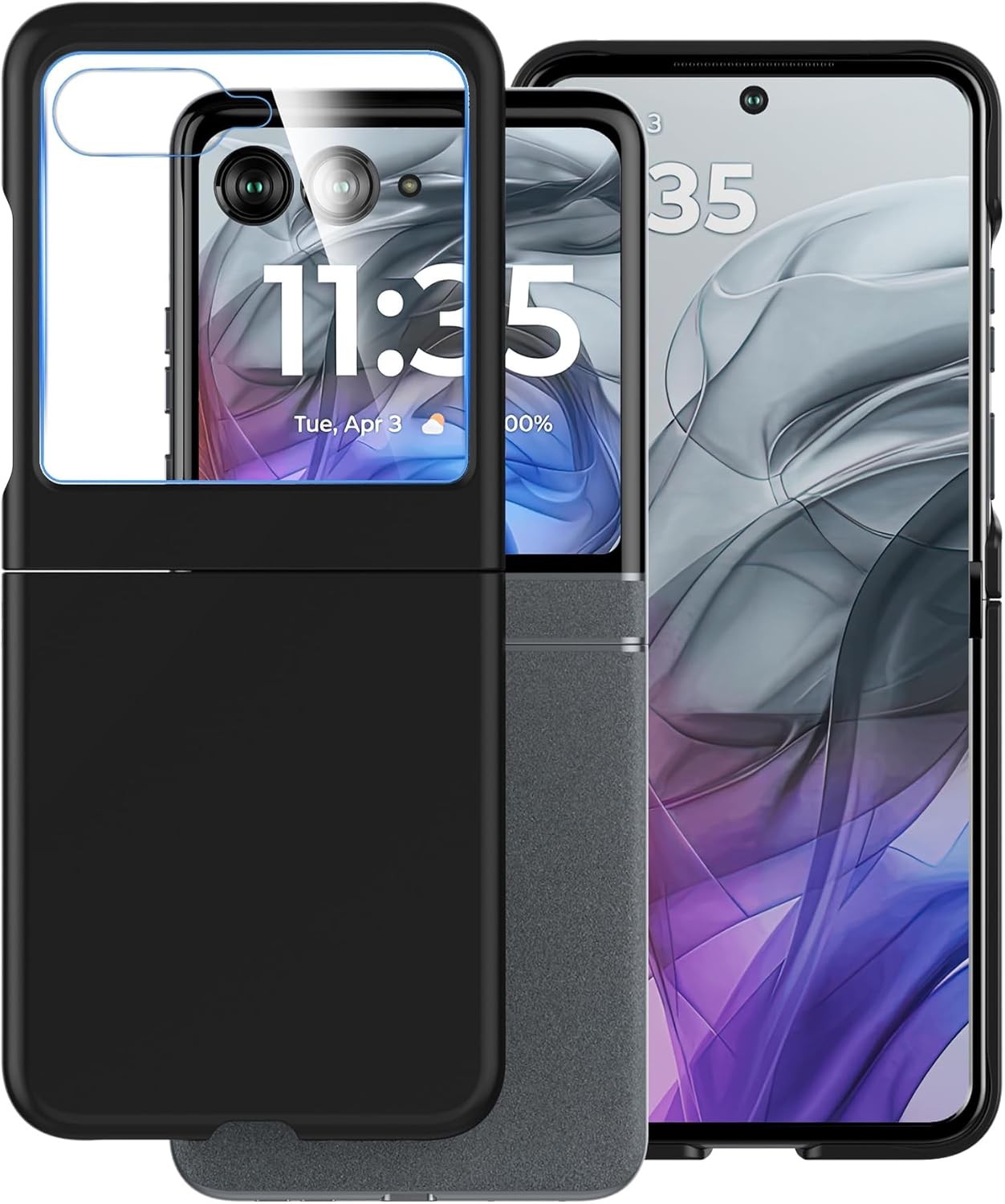 Case for Motorola Razr 2024/2025/2026 – Thin Hard Matte Polycarbonate Cover