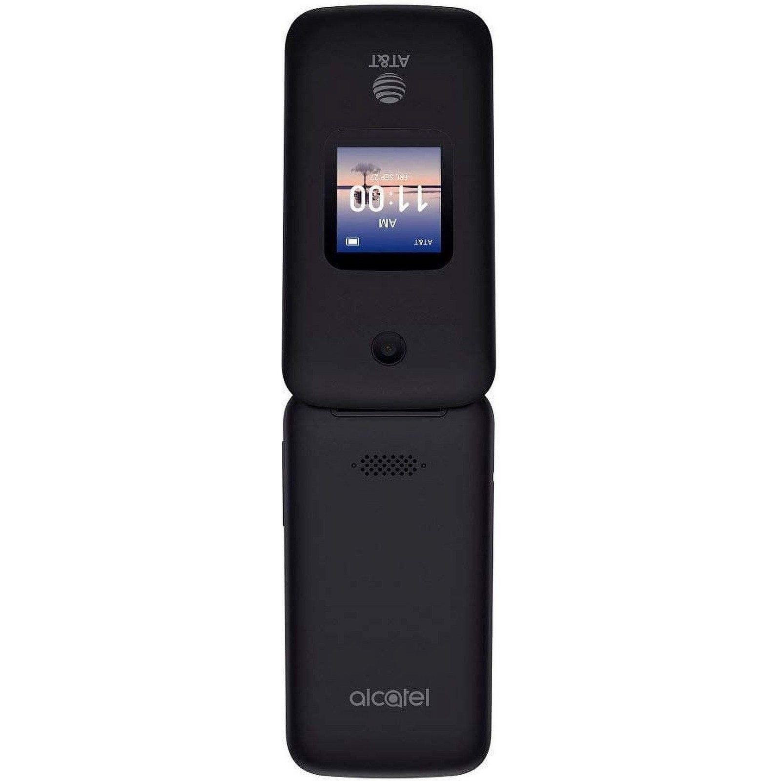 NEW Alcatel SMARTFLIP 4052R 4052 AT&T ONLY GSM 4G LTE Flip Cell Phone 2.8″ Black