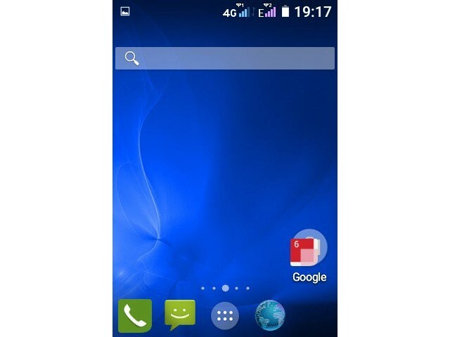 Philips E266W Black 2MP LED WiFi Dual SIM Standy 4G Candybar Android Smartphone