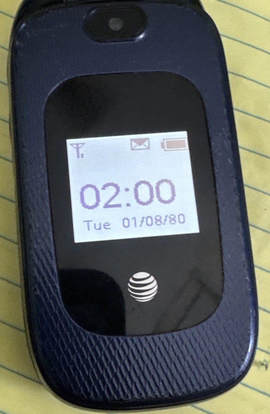 AT&T Cingular Model 2222 ,Flip IV Phone 4 GB, Black (Read)