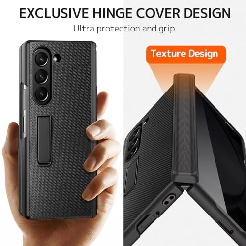 Samsung Galaxy Z Fold 6 Case – 4 in 1 Magnetic Hinge w/ Privacy Screen Protector