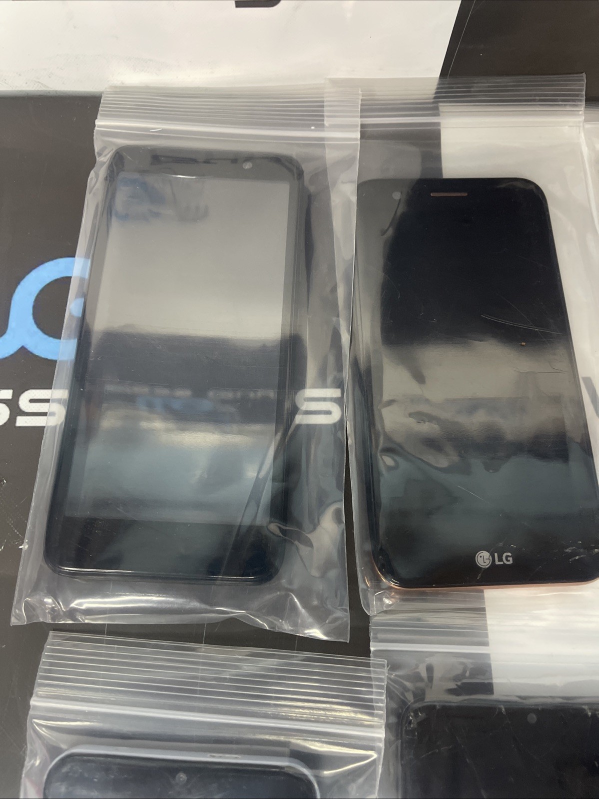 Lot Of 10 Mixed Android Devices Samsung/moto Etc cracked Stock Untested! (As Is)