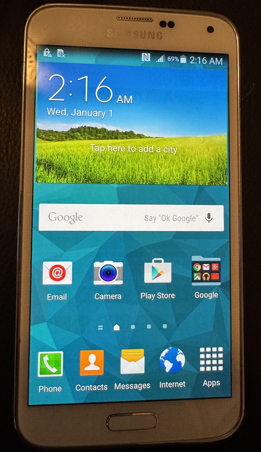 Samsung Galaxy S5 SM-G900A (ATT) Gray 16GB Fast Ship Good Used Blemishes!!