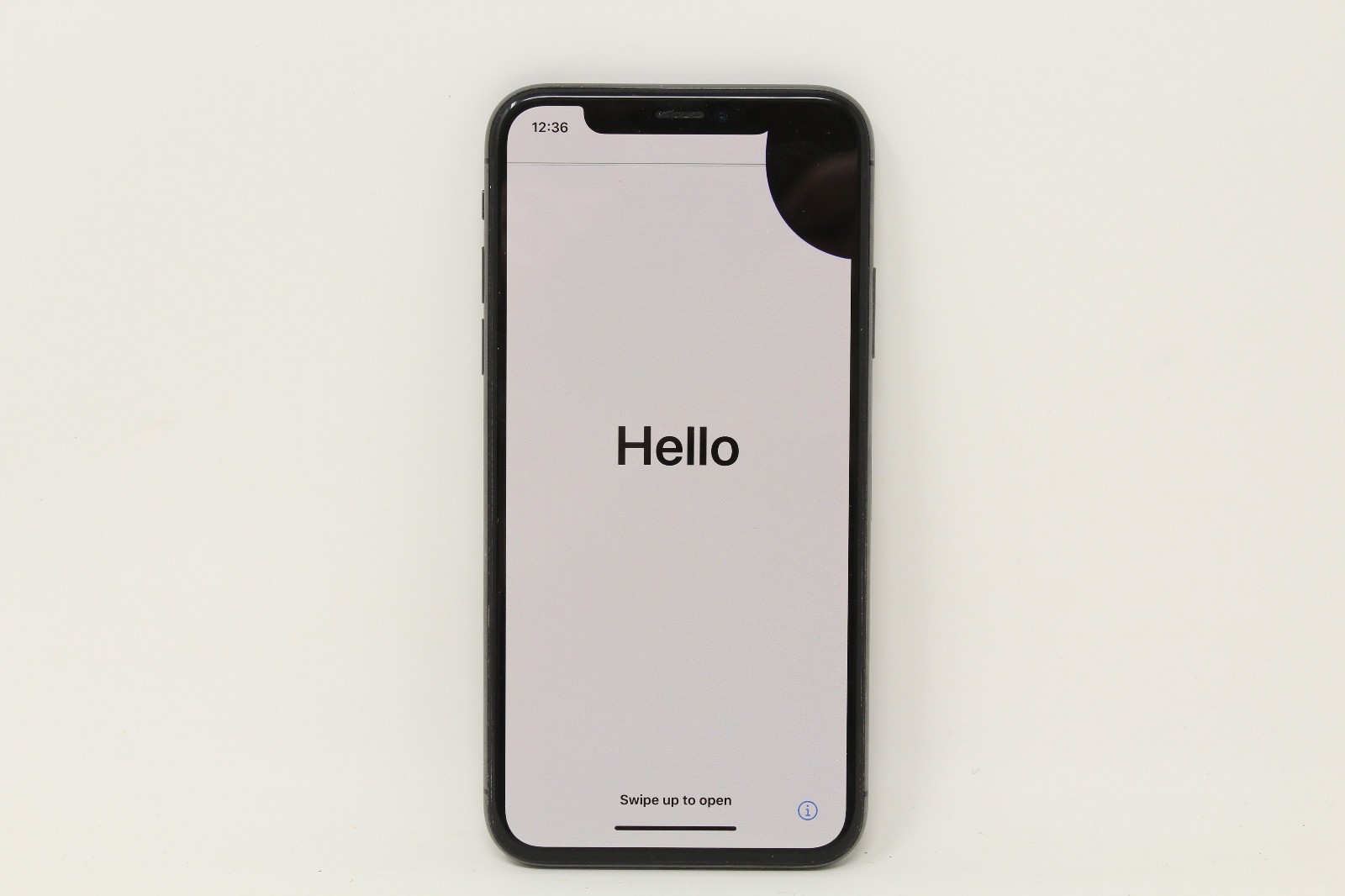 Apple iPhone X 64GB Verizon Space Gray A1865 Cracked Back / Dead Spot