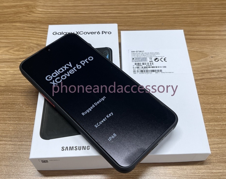 Unlocked Samsung Galaxy XCover 6 Pro 5G SM-G736U1 6+128GB 6.6″DualSIM New In Box