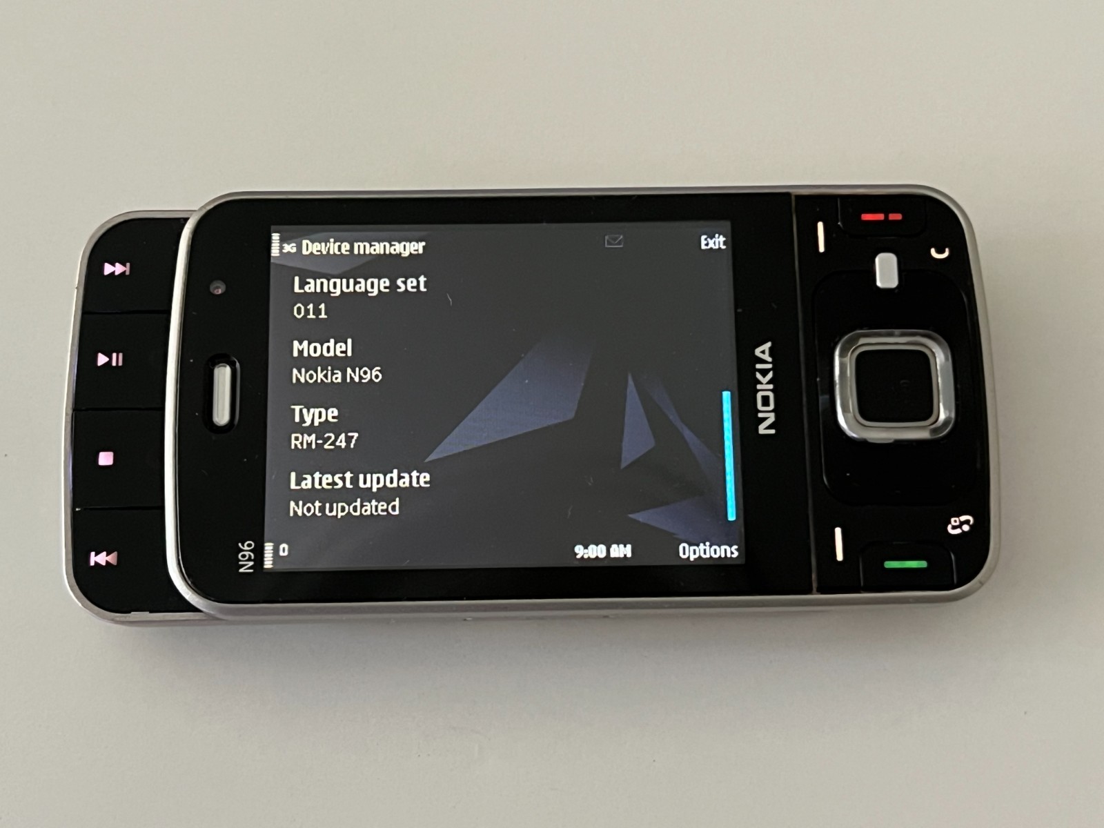 Original Nokia N96 Beige unlocked 16GB Smartphone Retro For Collectable