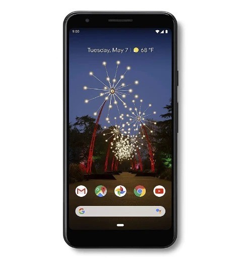 Google Pixel 3A 64GB Just Black Verizon Locked 4G LTE Smartphone With 4 GB Ram