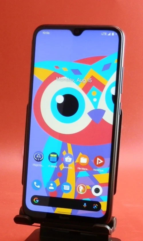 Degoogled Google Pixel 8a 128 GB Blue Privacy phone Graphene OS or Choice MINT