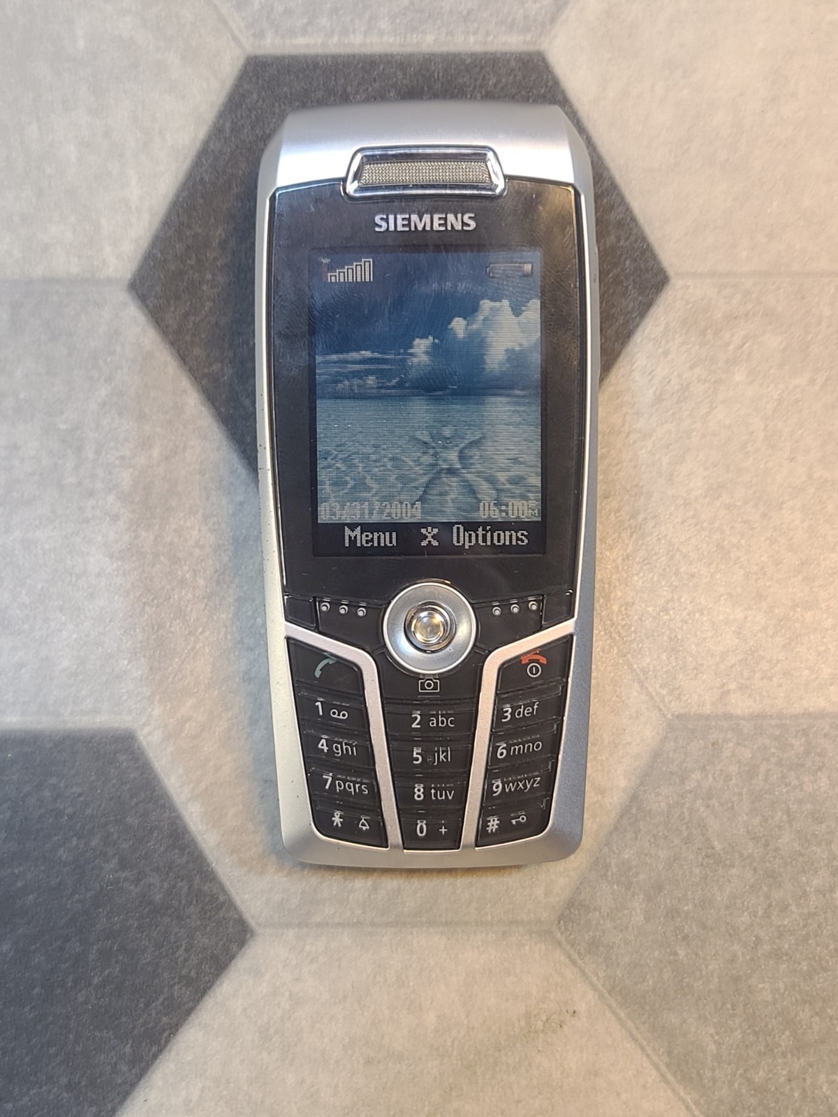 Siemens S Series S66 – Very Rare Cellular GSM Phone Black & Silver (Cingular)