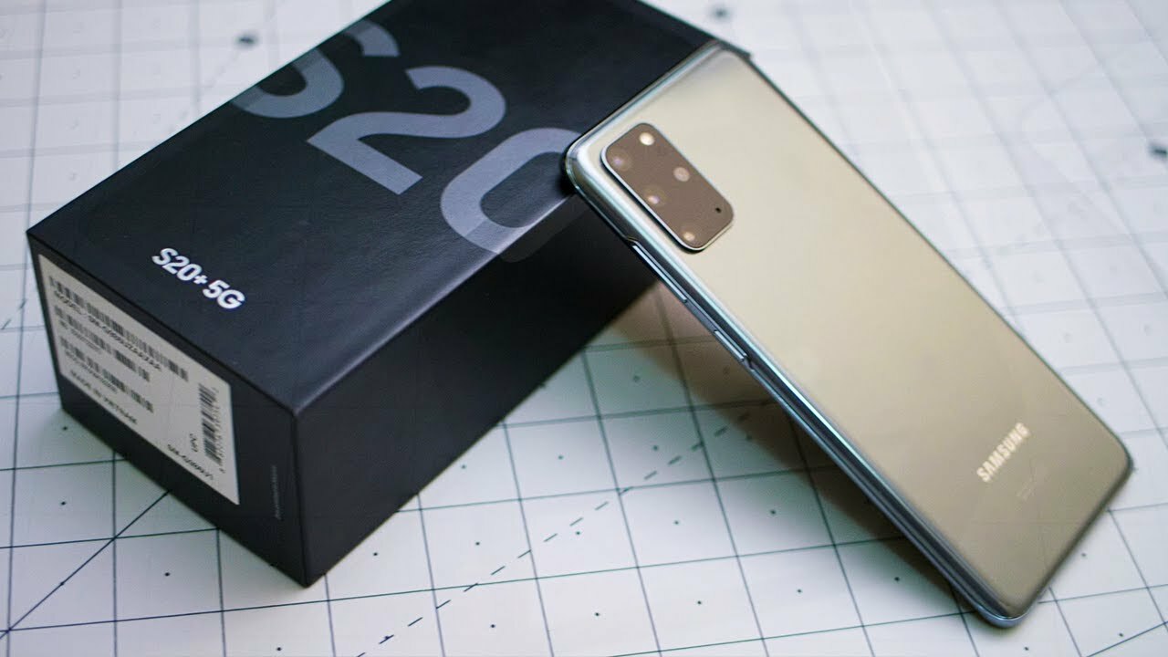 NEW UNLOCKED SAMSUNG GALAXY S20+ PLUS 5G SM-G986U 128GB BLACK GRAY GSM+CDMA