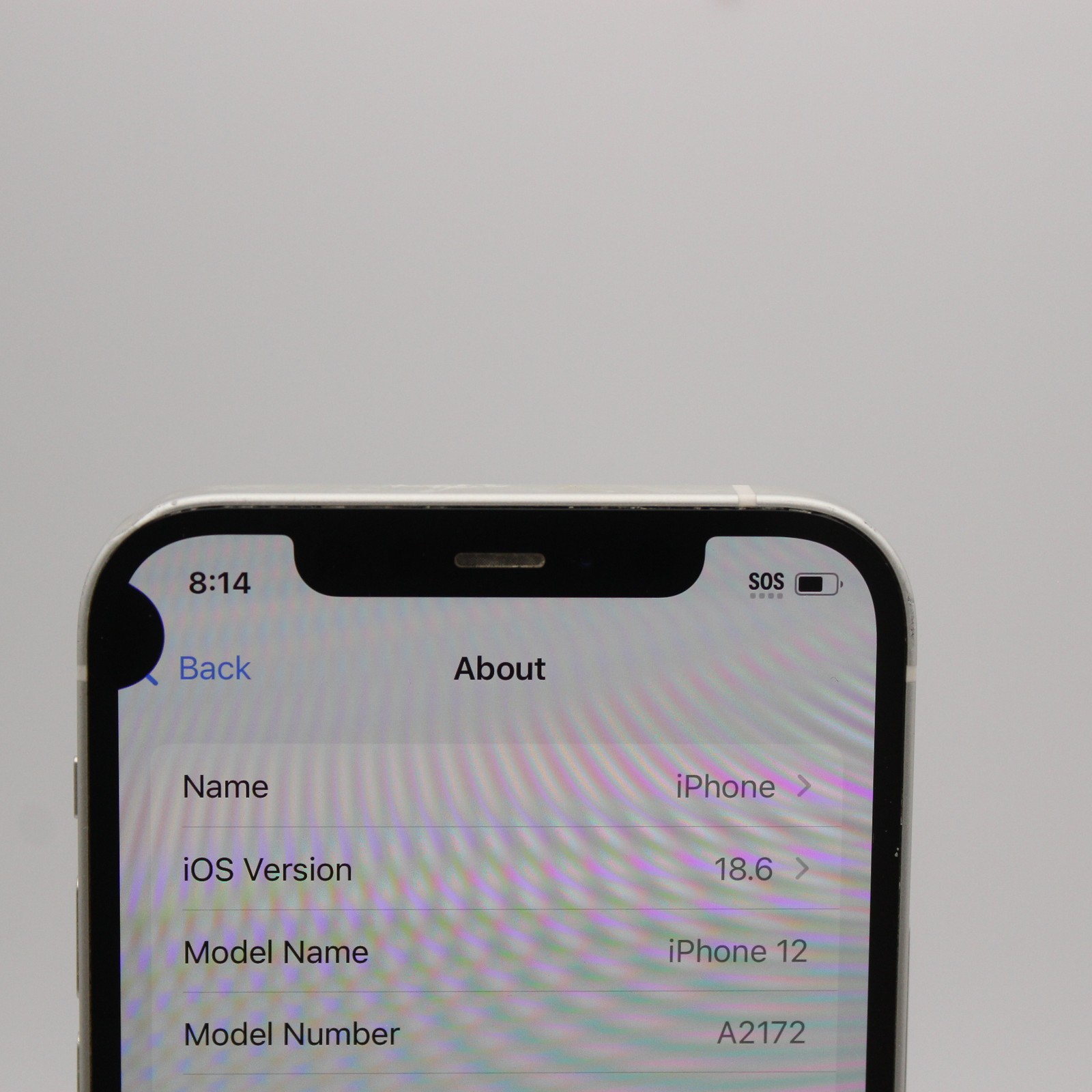 Apple iPhone 12 A2172 128GB Poor Condition | White | UNLOCKED