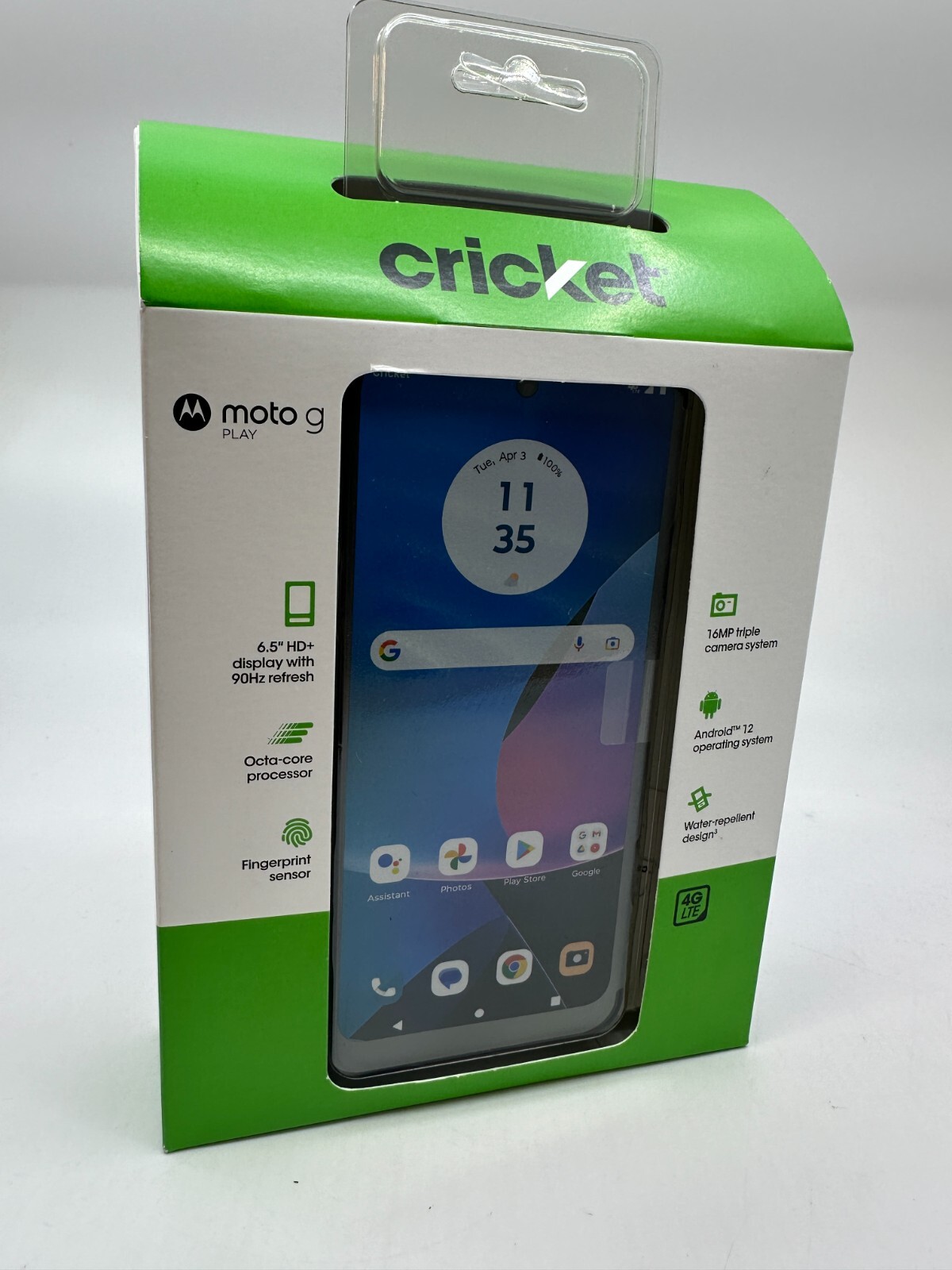 New/Sealed Motorola Cricket Wireless Moto G Play 2023, 32GB, Prepaid Smartphone