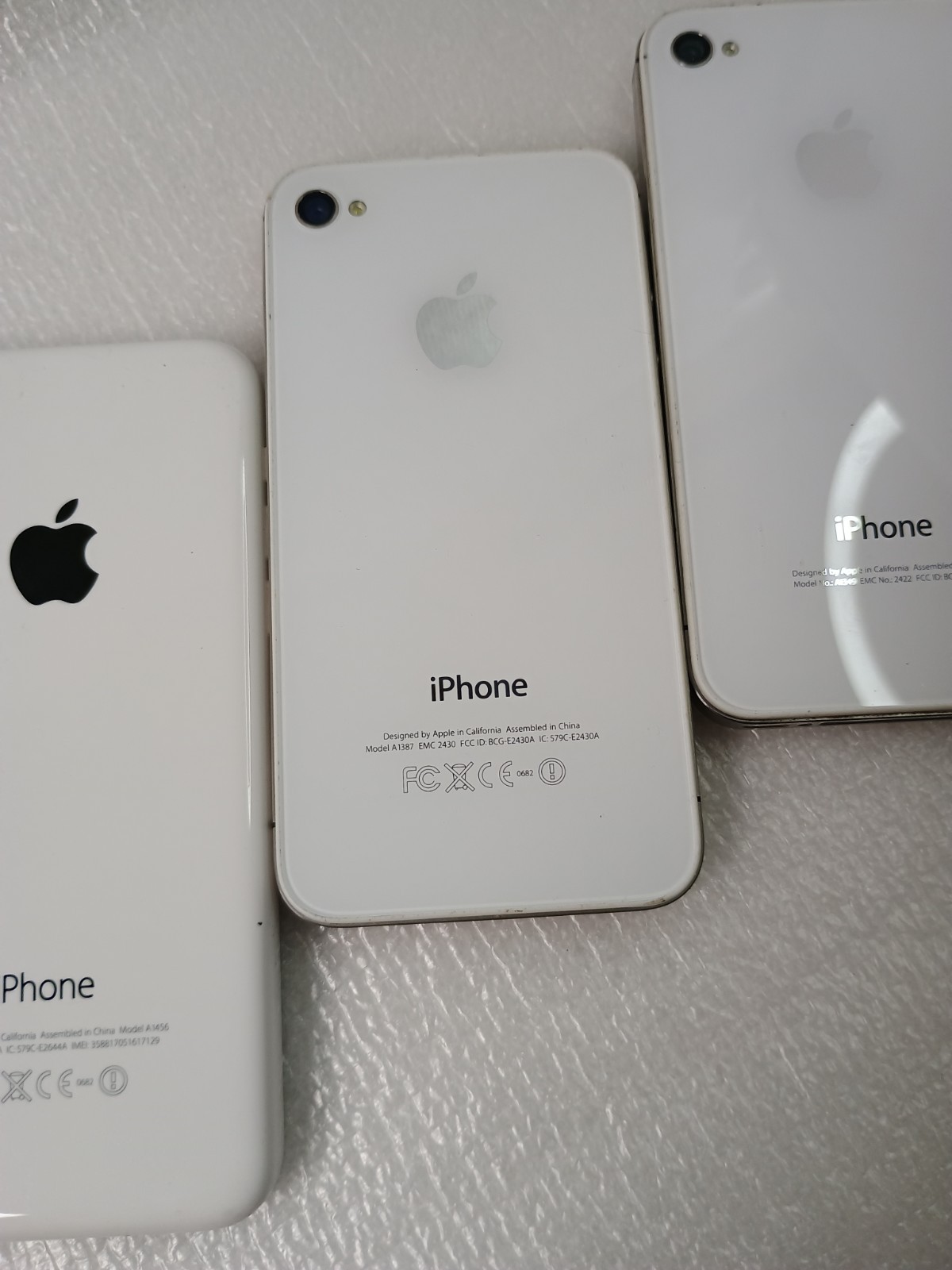 Apple iPhone Lot Parts Or Repair Model #’s A1549, A1349, A1387, A1456, A1633