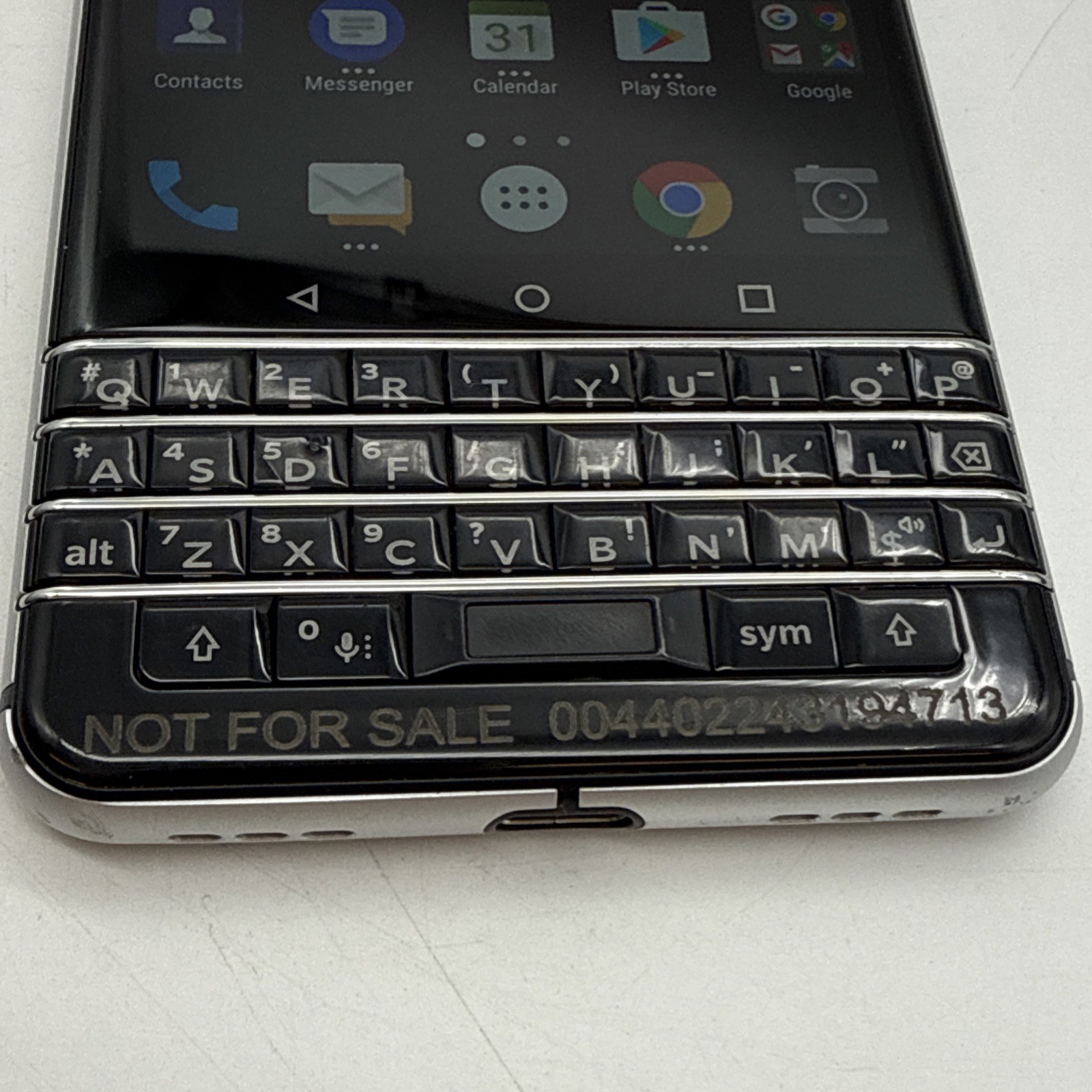 BlackBerry Keyone BBB100-1 32GB – RARE DEVELOPER PROTOTYPE! – (S5:17)