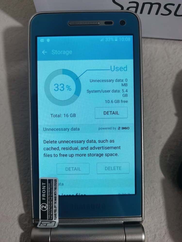 Samsung Galaxy Folder G1600 Dual SIM 16GB Flip SmartPhone (Unlocked )