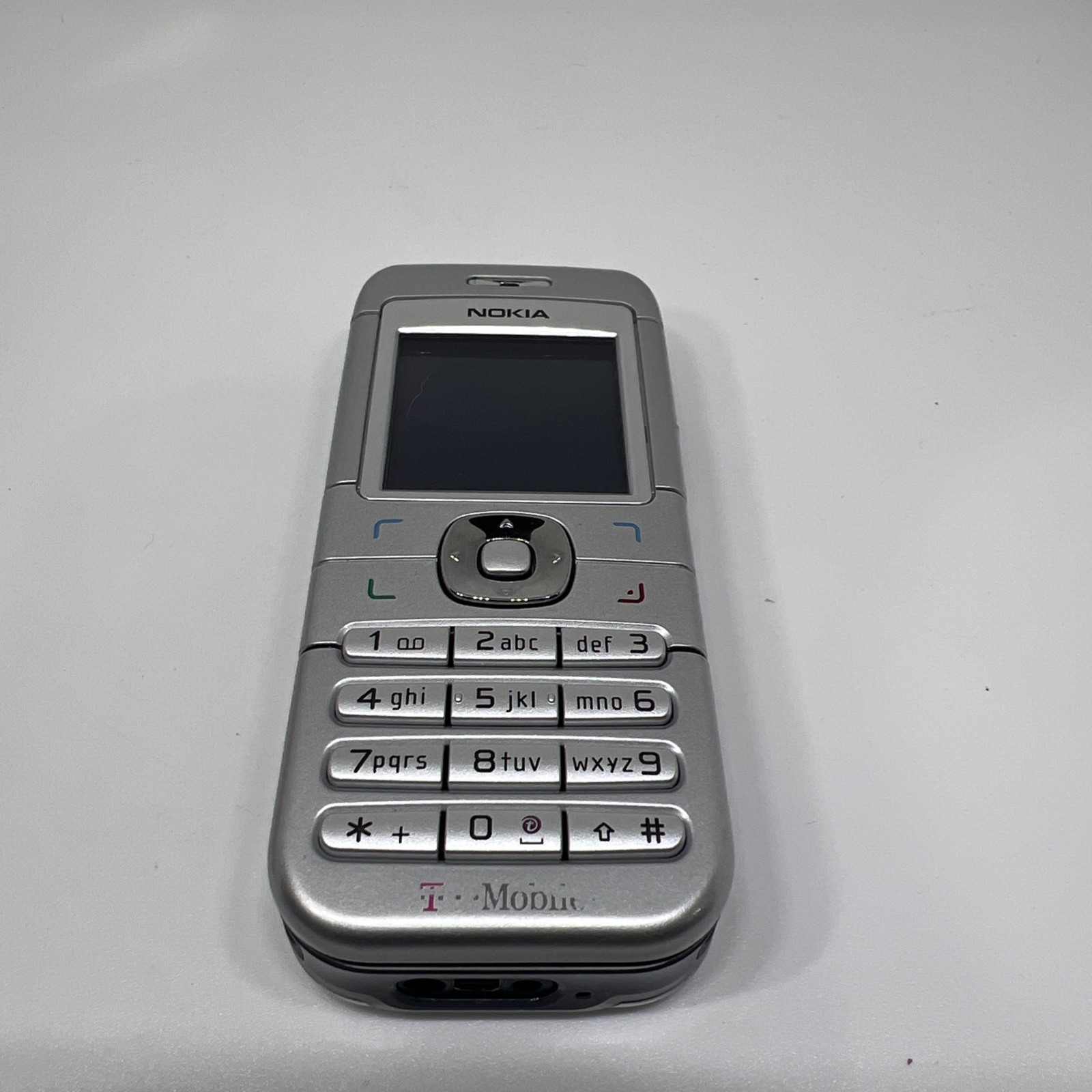 Nokia 6030 / 6030b – Silver and Gray Cellular Phone (C7B2)