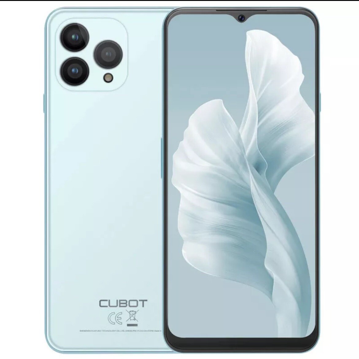 Cubot P80 * Android * 8GB/512G * 48MP * 6.58” Screen * Light Blue * NEW