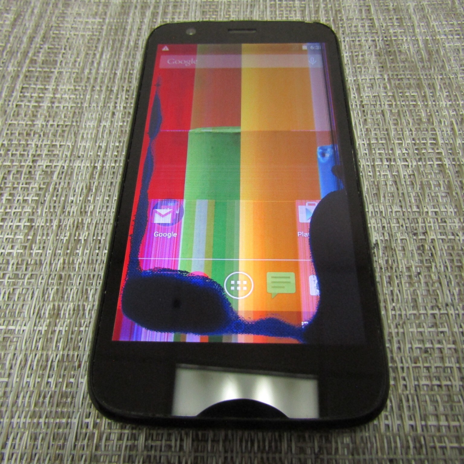 MOTOROLA MOTO G, 1ST GEN (UNKNOWN CARRIER) CLEAN ESN, WORKS, PLEASE READ! 58113