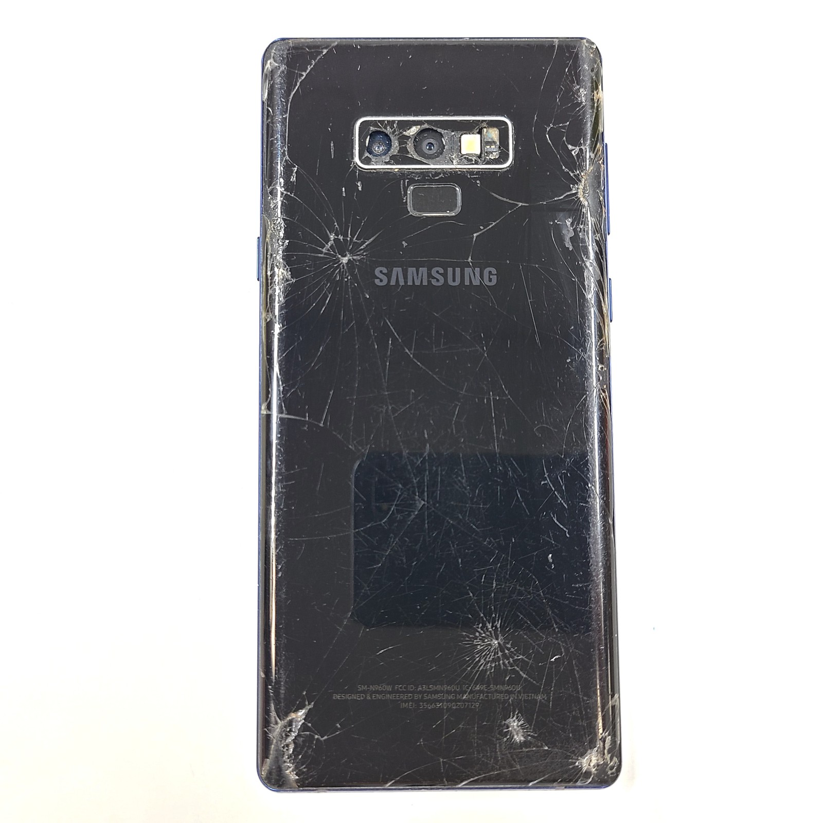 Samsung Galaxy Note 9 SM-N960W 128GB 4GB RAM Black Locked to Telus Phone – READ!