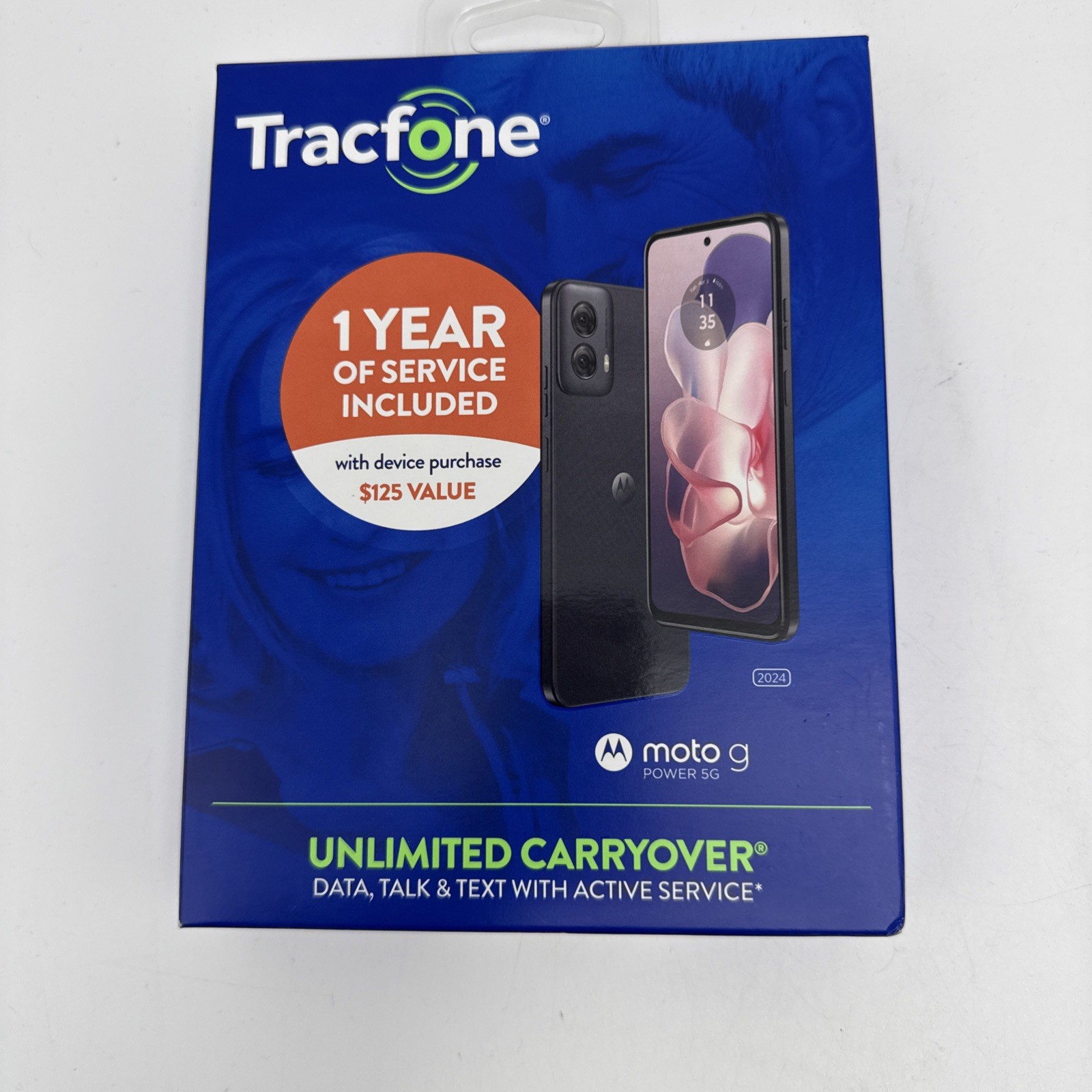Moto G Power 5G 2024 6.7″ 8GB/128GB + 1 Year Tracfone Plan 1500 Min/Text/1.5 GB