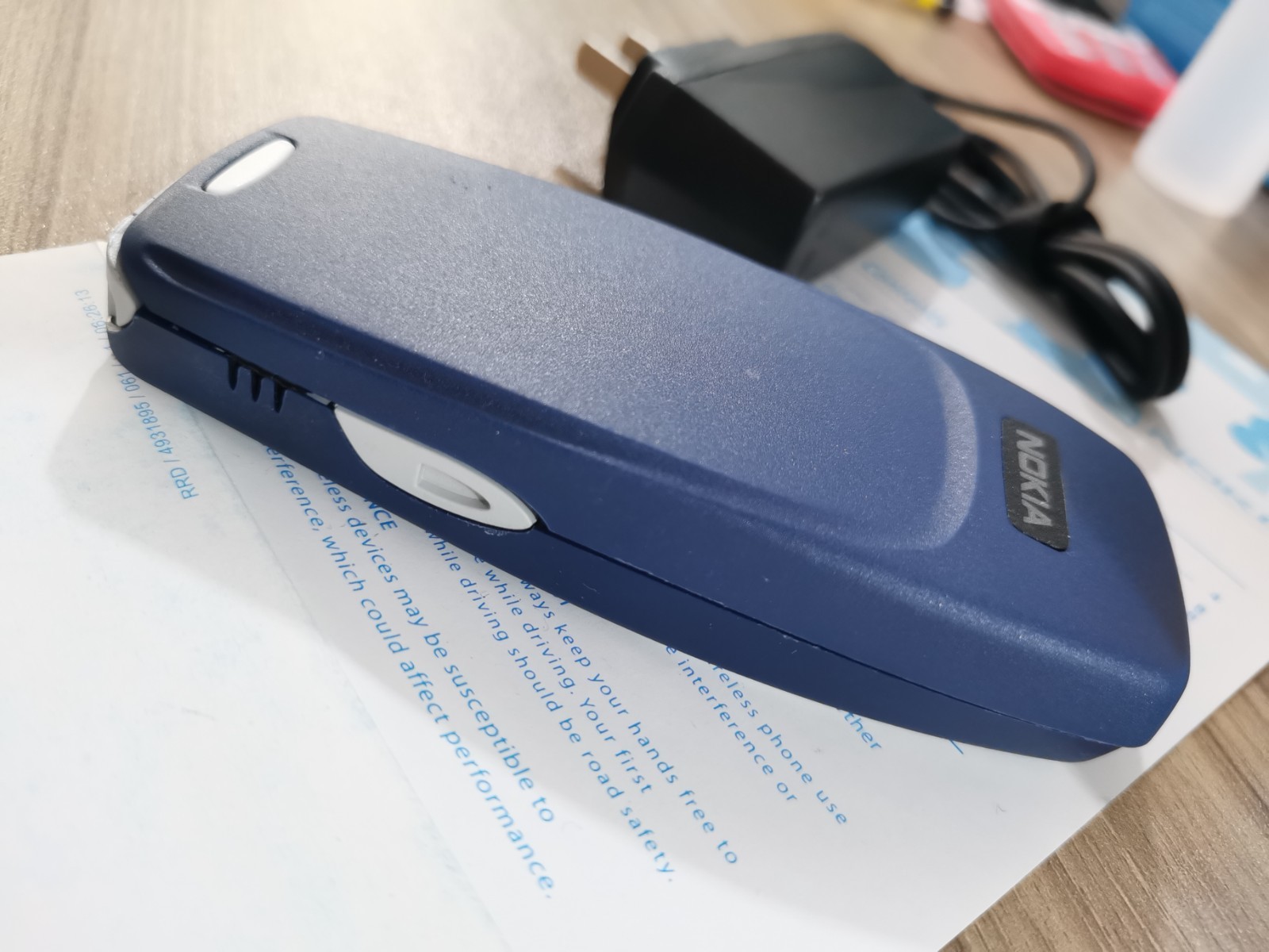Nokia 3310 – (Unlocked) 2G – 16 MB – Blue – Rare Cellphone -For collectors