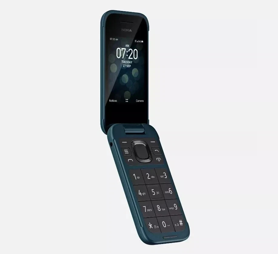 Nokia 2780 Flip Big Keyboad 4G LTE 4GB 512MB RAM 5.0MP Phone 2.7″ WIFI CellPhone