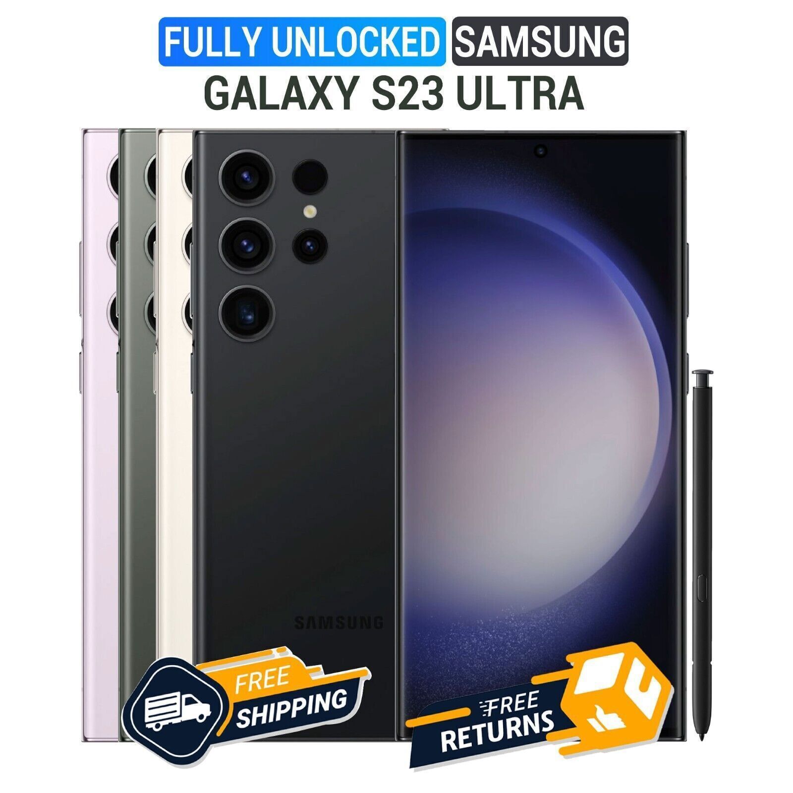 New in Samsung Galaxy S23 Ultra 5G Factory Unlocked 200MP ALL CARRIERS GSM CDMA⚡