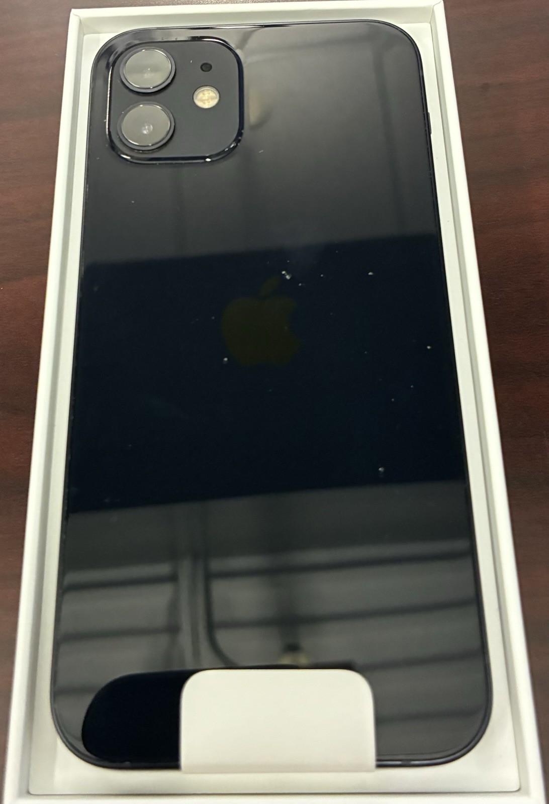Apple iPhone 12 64GB Black 6.1in 12MP Open Box