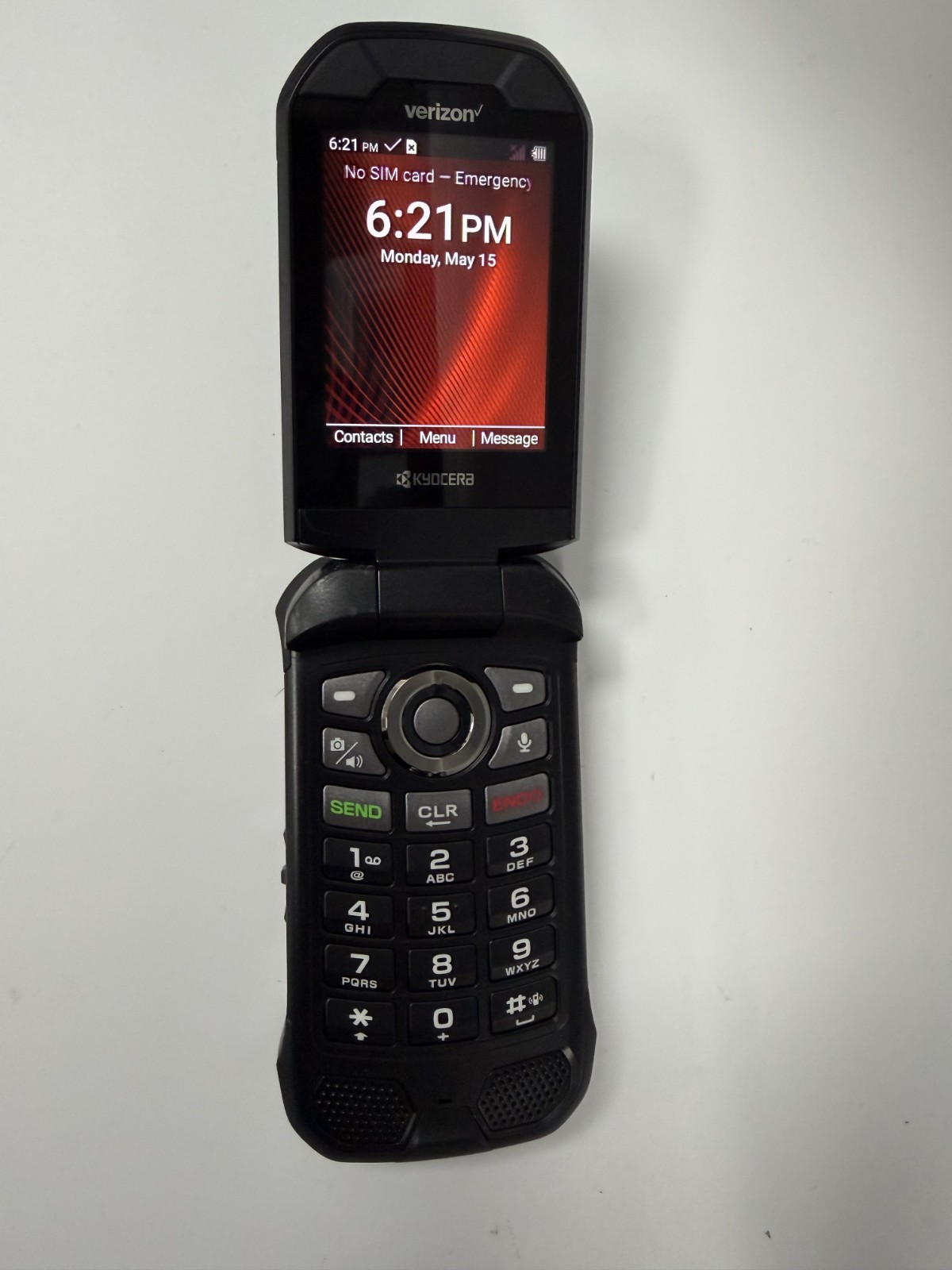 Kyocera DuraXV Extreme E4810 4G LTE Verizon UNLOCKED Camera Flip Phone Grade B/C