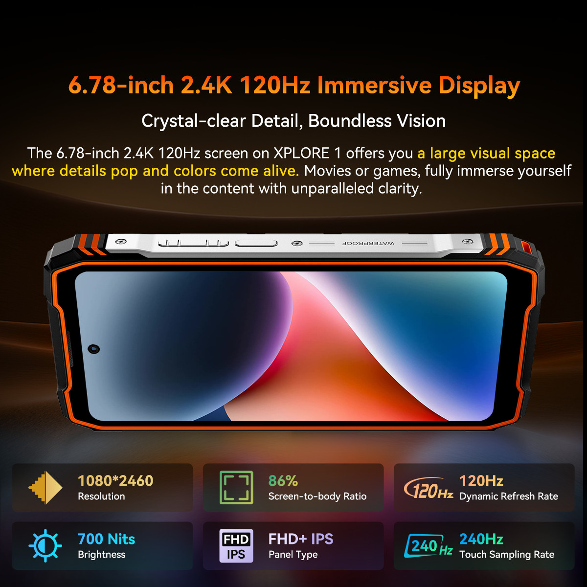 Blackview XPLORE 1 AI 5G Rugged Smartphone 48GB+512GB Android 15 20000mAh NFC