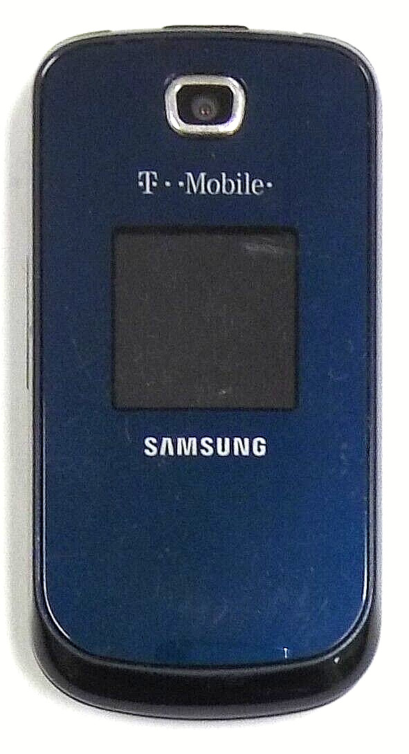 Samsung SGH-T259 – Midnight Blue and Black ( T-Mobile ) Rare Cellular Flip Phone