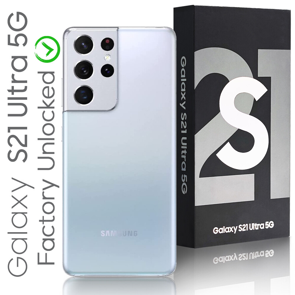 NEW & Samsung Galaxy S22 Ultra S21 Ultra 5g Factory Unlocked GSM+CDMA l