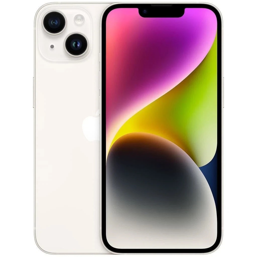 New Apple iPhone 14 128GB White A2649 128GB Factory Unlocked All Carriers