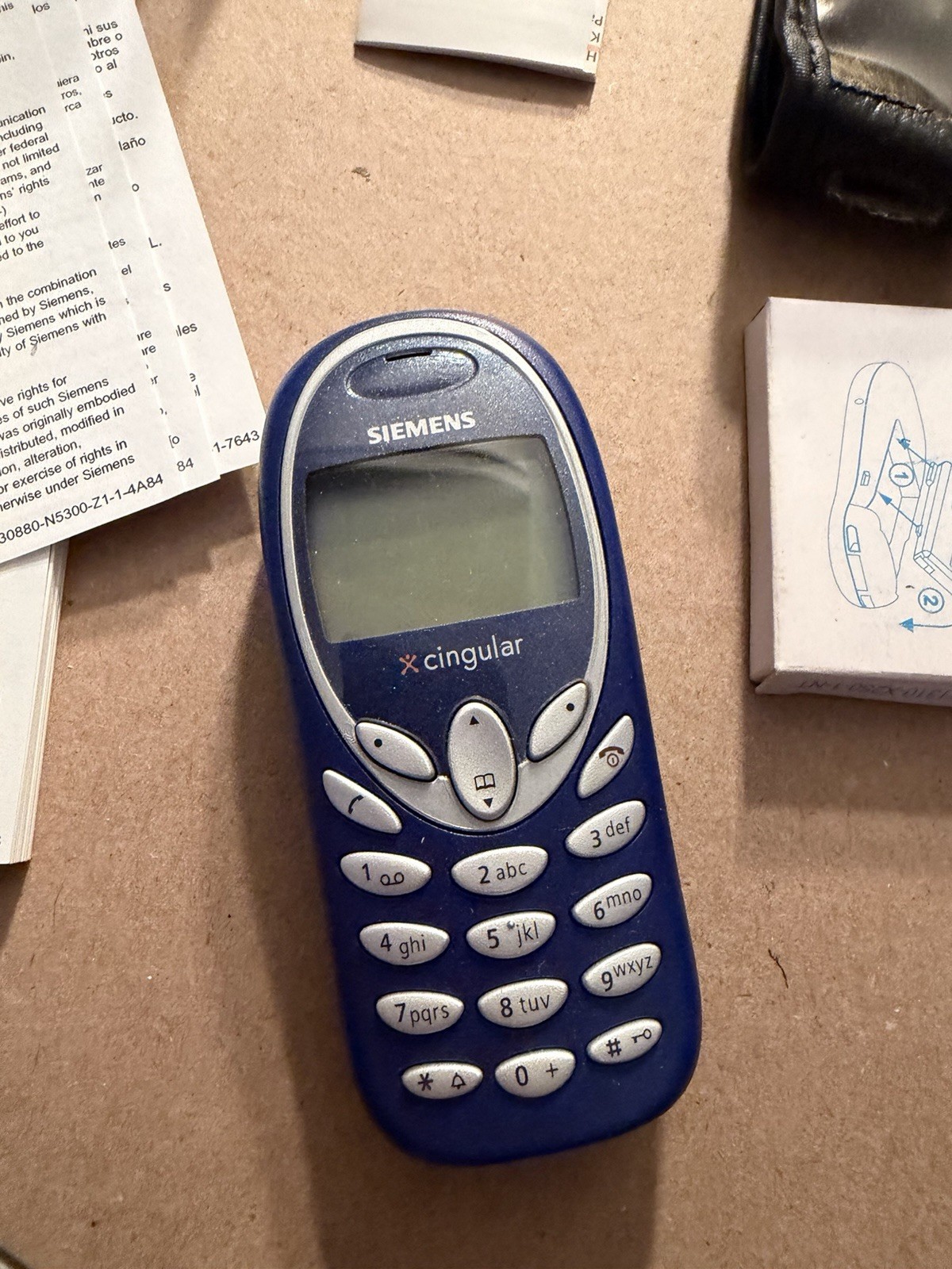 Vintage Siemens A56 (Cingular Wireless) – Complete in Box – Rare Collectible!
