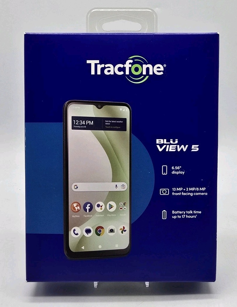 Tracfone BLU VIEW 5 (Verizon) No Contract Smartphone Brand New Sealed in Box NIB
