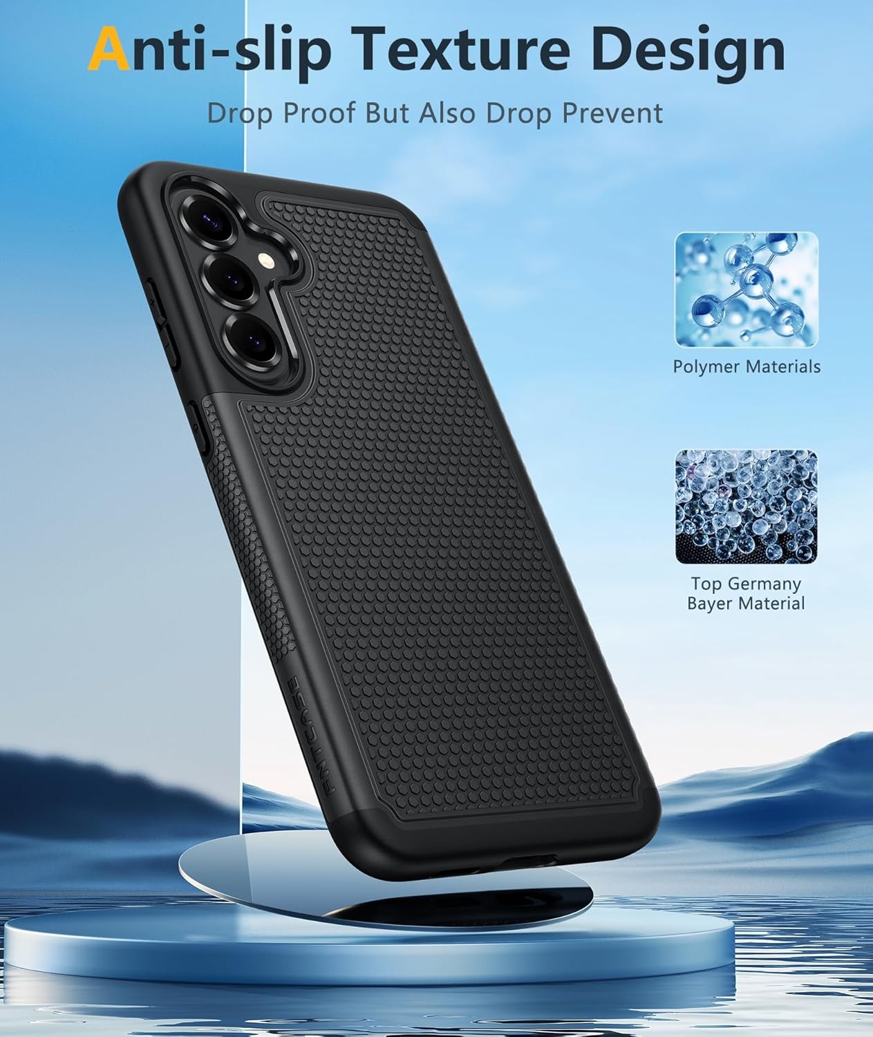 Military Grade Drop Protection Case & Screen Protector for Samsung Galaxy S26